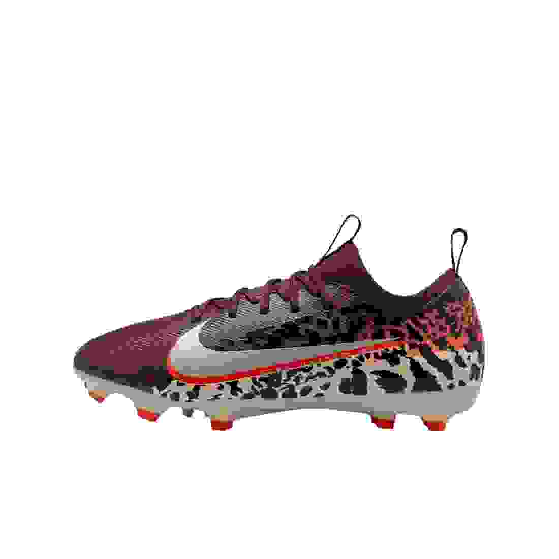 Nike United Jr. Mercurial Vapor 16 A MG Grade School Kids' "Burgundy/Red/Fossil/Silver" Soccer Cleat